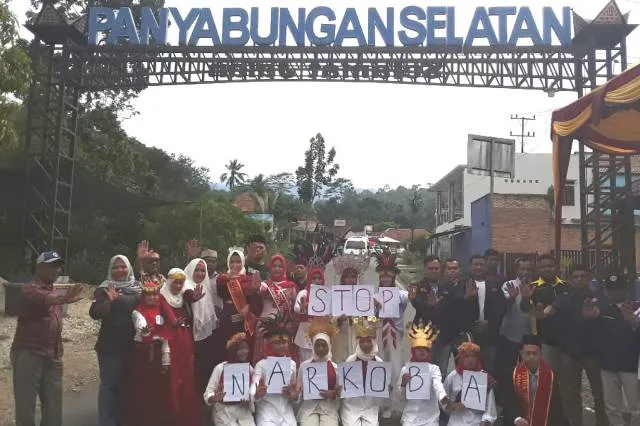 Kampanye Antinarkoba Dari Jembatan Merah