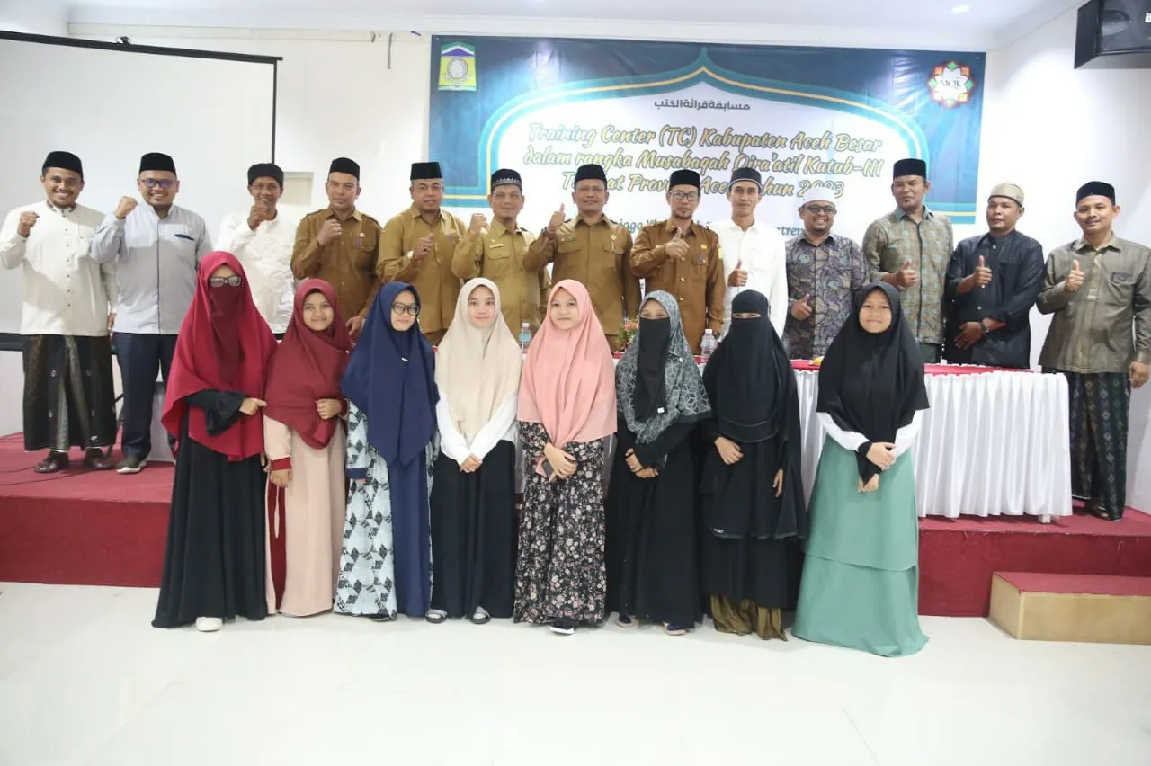 TC Musabaqah Qira'atil Kutub Aceh Besar Dibuka
