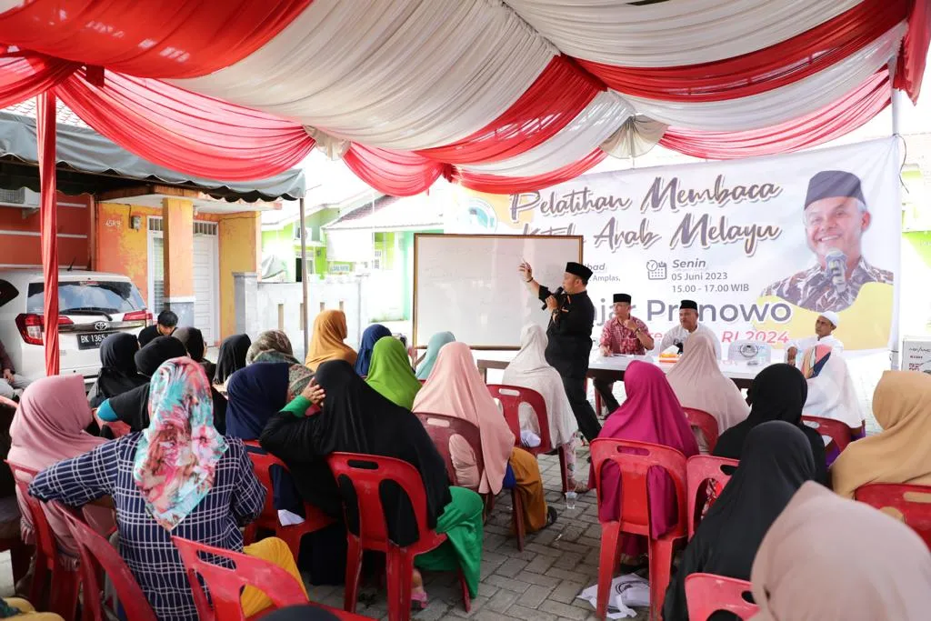 TGS Ganjar Sumut Lestarikan Aksara Arab Melayu Agar Tak Tergerus Zaman
