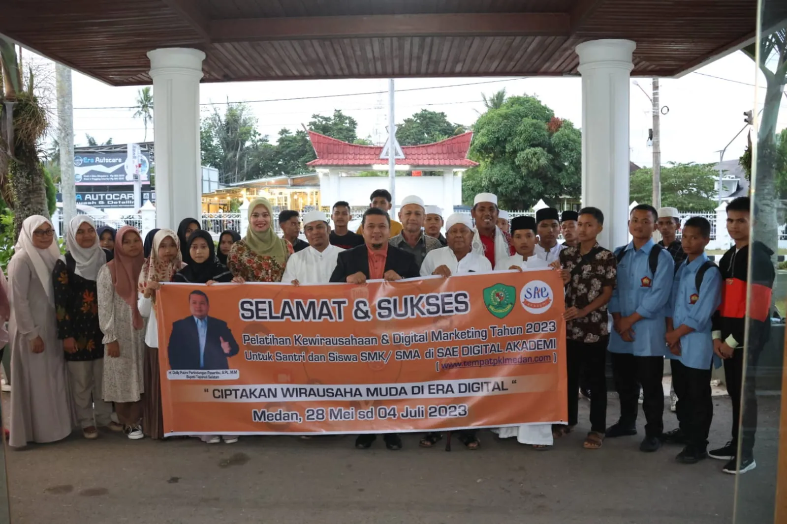 Kembangkan Ilmu UMKM, Bupati Dolly Utus 20 Santripreneur di SAE Digital Akademi Medan