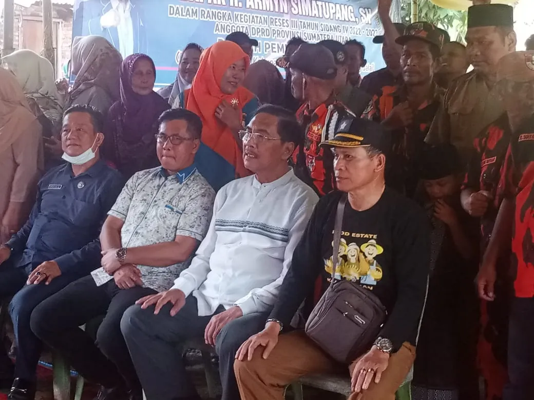 H. Armyn Simatupang Reses, Jemput Aspirasi Masyarakat Pulau Rakyat Tua
