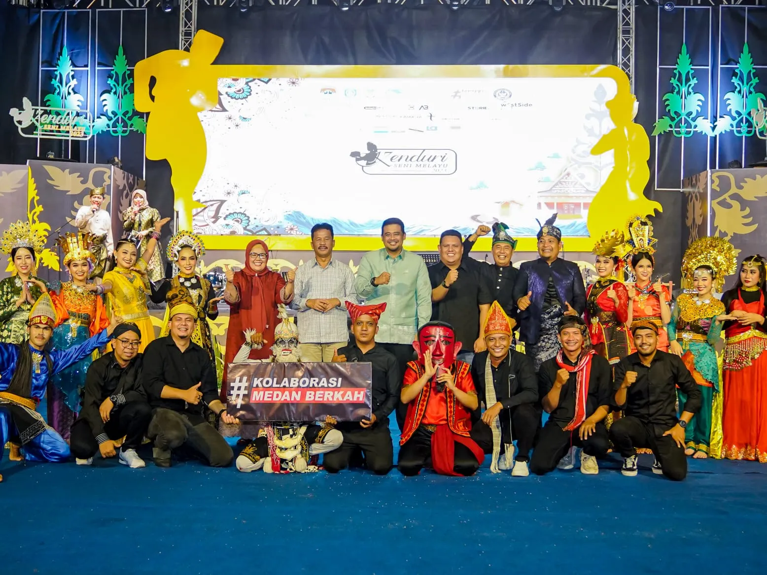 Tarian Multietnis Kota Medan Pukau Warga Batam