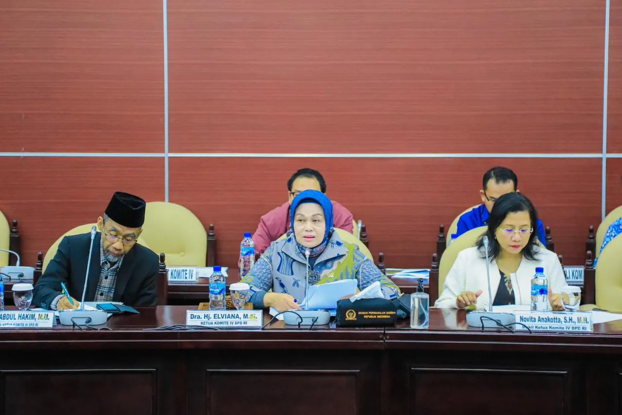 Komite IV DPD RI Gelar Raker Dengan Bank Indonesia