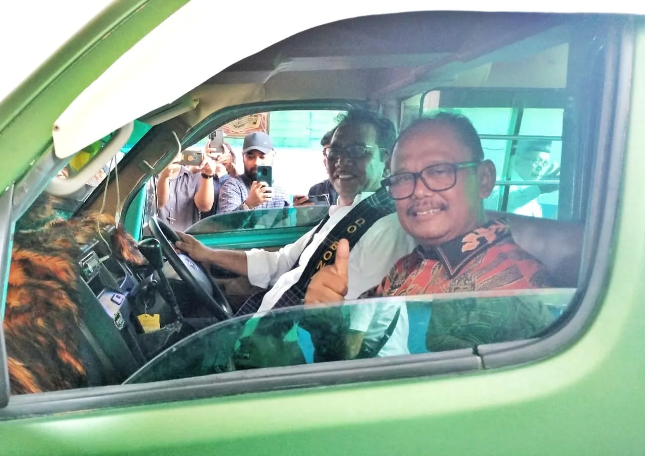 Wakil Bupati Simalungun Launching Unit Pelayanan Berkala Kendaraan Bermotor