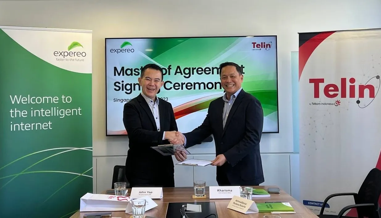 Telin - Expereo Perkuat Kemitraan dan Perluas Jaringan Global