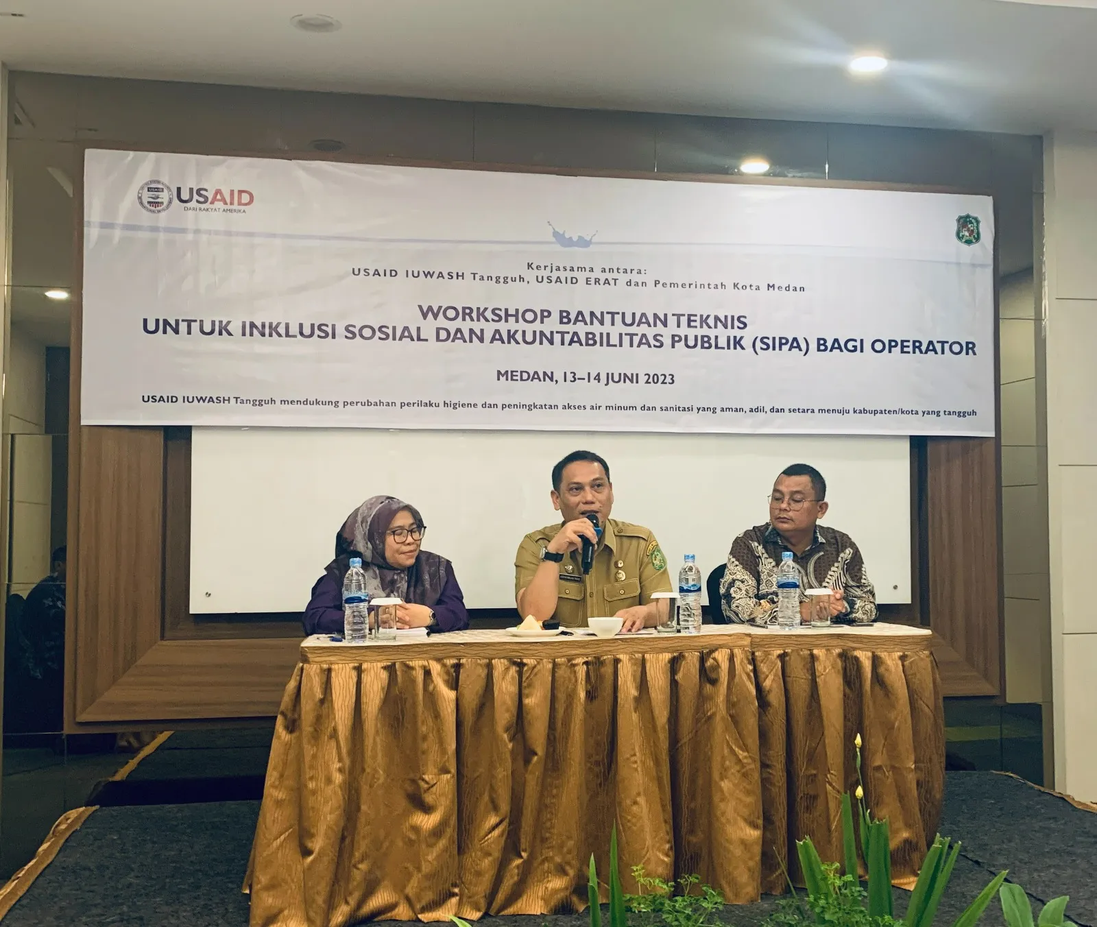 USAID IUWASH Tangguh Dukung Penggunaan Platform SP4N LAPOR