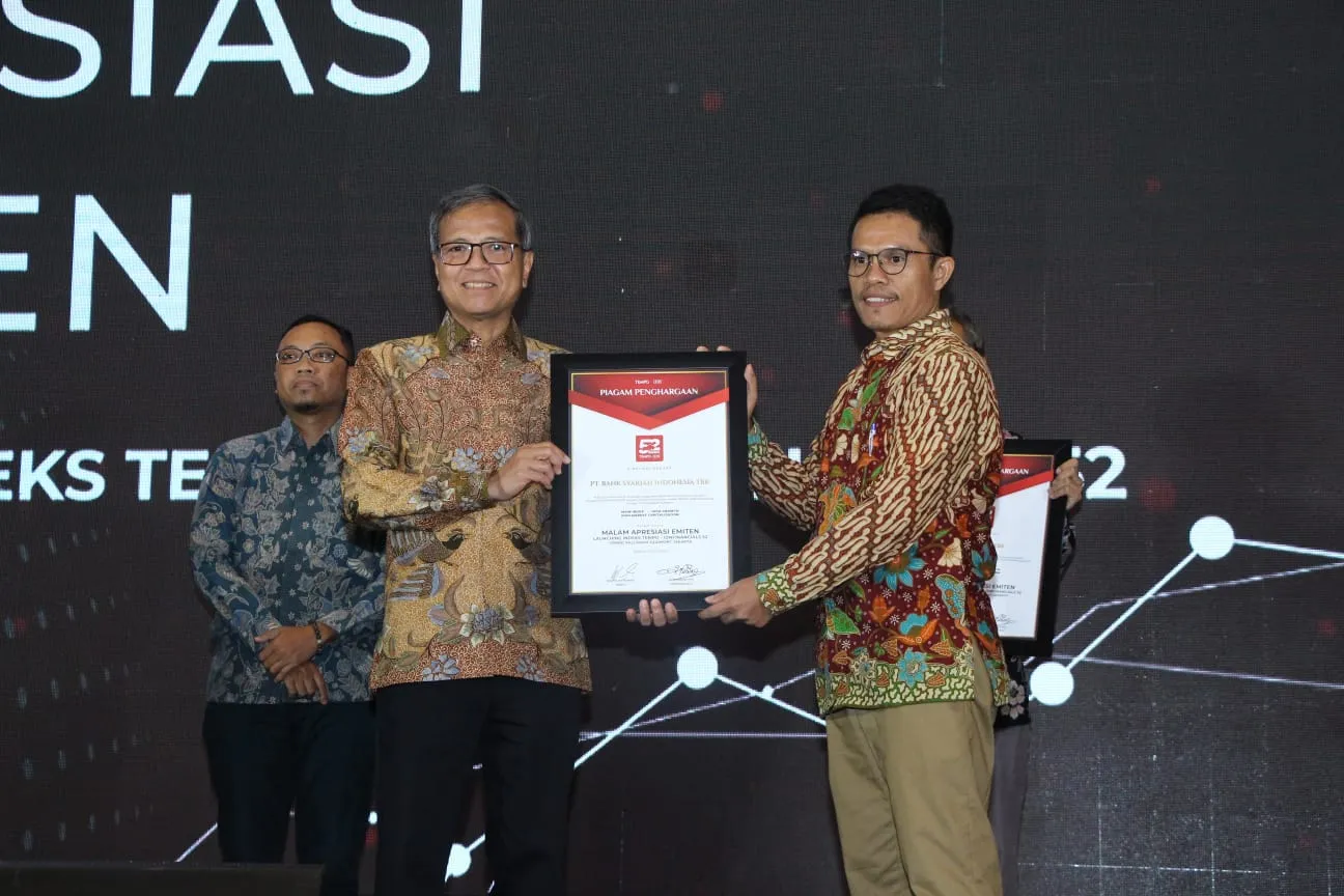 Catat Kinerja Baik di Pasar Modal, BRIS Raih Penghargaan