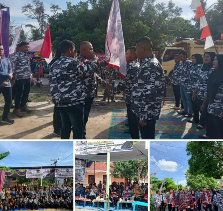 Ketua Bapera Paluta Lantik DPK Kecamatan Ujung Batu