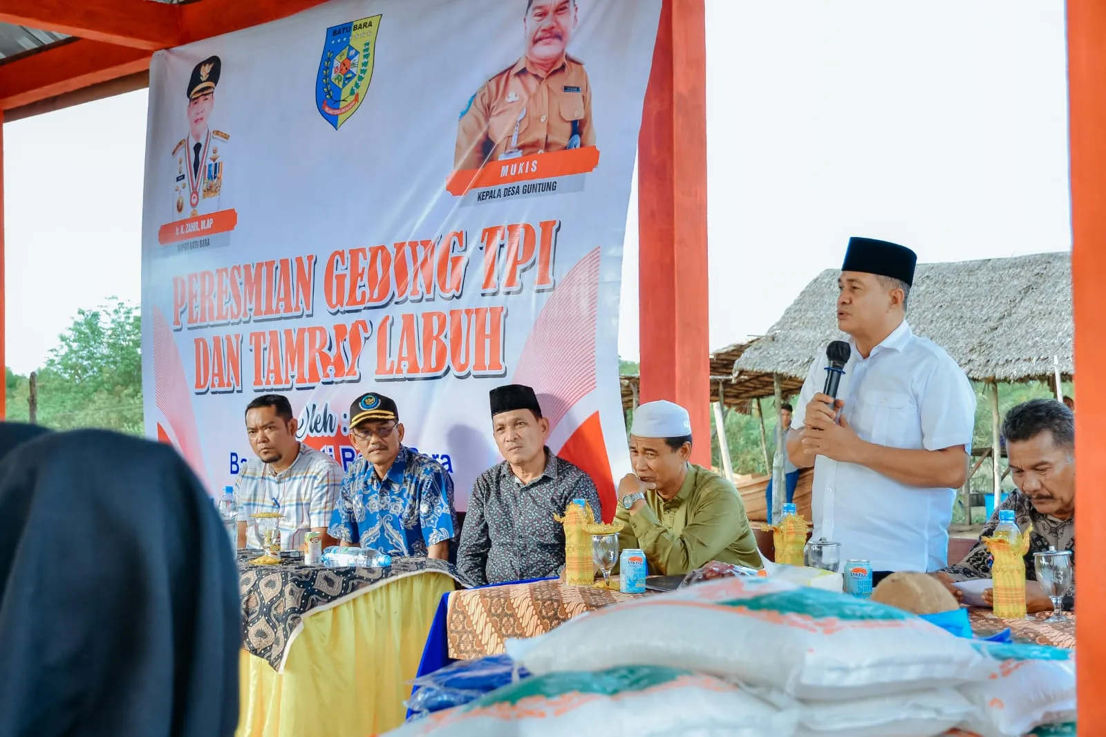 Bupati Batu Bara Resmikan TPI Bersumber DD