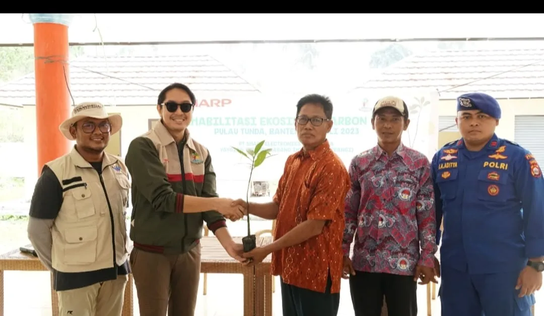 Sharp Indonesia Rehabilitasi Ekosistem Karbon Biru