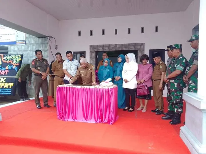 Bupati Asahan Resmikan Kantor Camat Pulau Rakya " Lakukan Program 3 T "