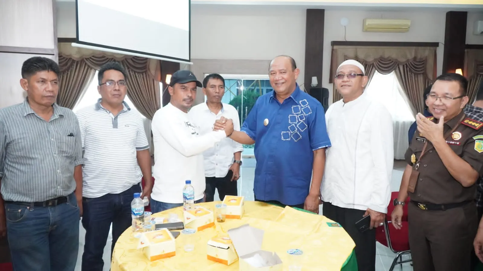 Ingin Langkat  Kondusif, Syah Afandin Ajak Semua OKP Tandatangani Nota Kesepakatan