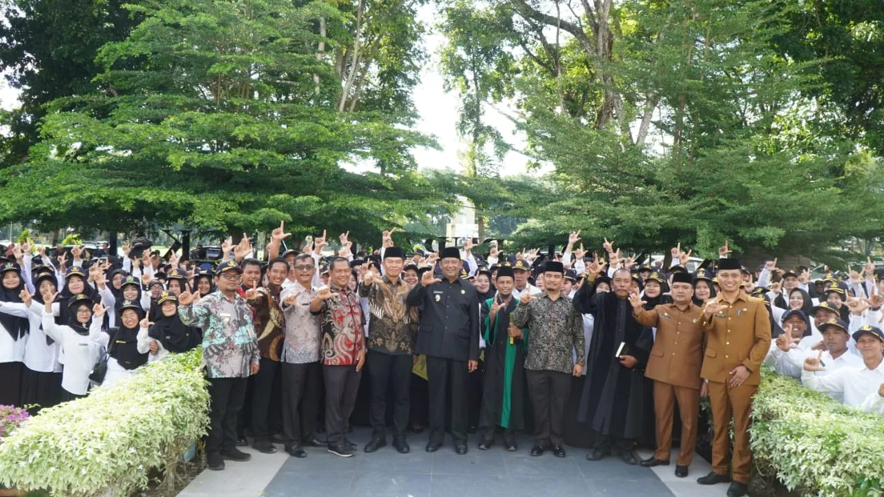  Syah Afandin Lantik 679 PPPK Pemkab Langkat