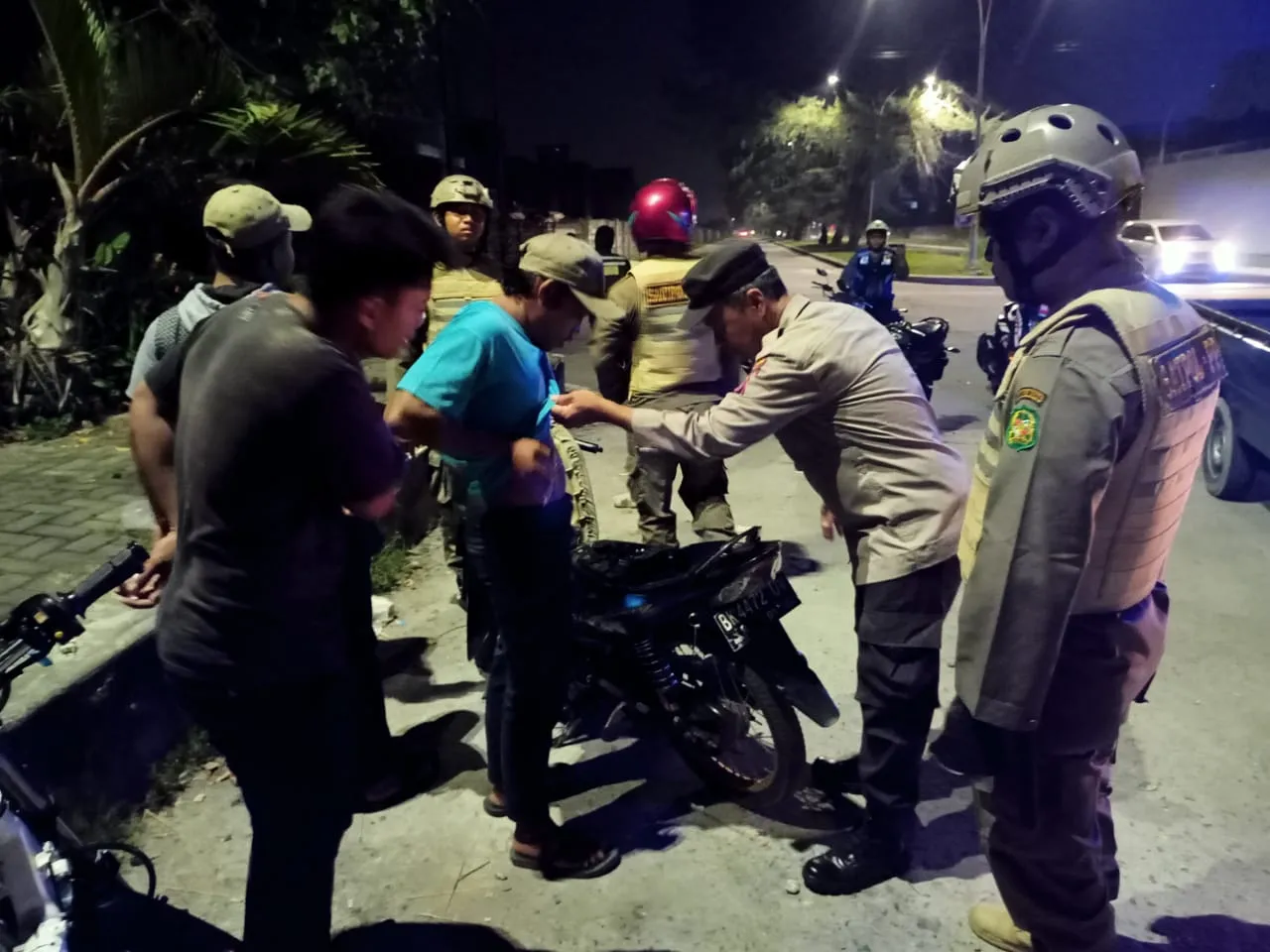 Polsek Percut Seituan Patroli Antisipasi Kejahatan Jalanan