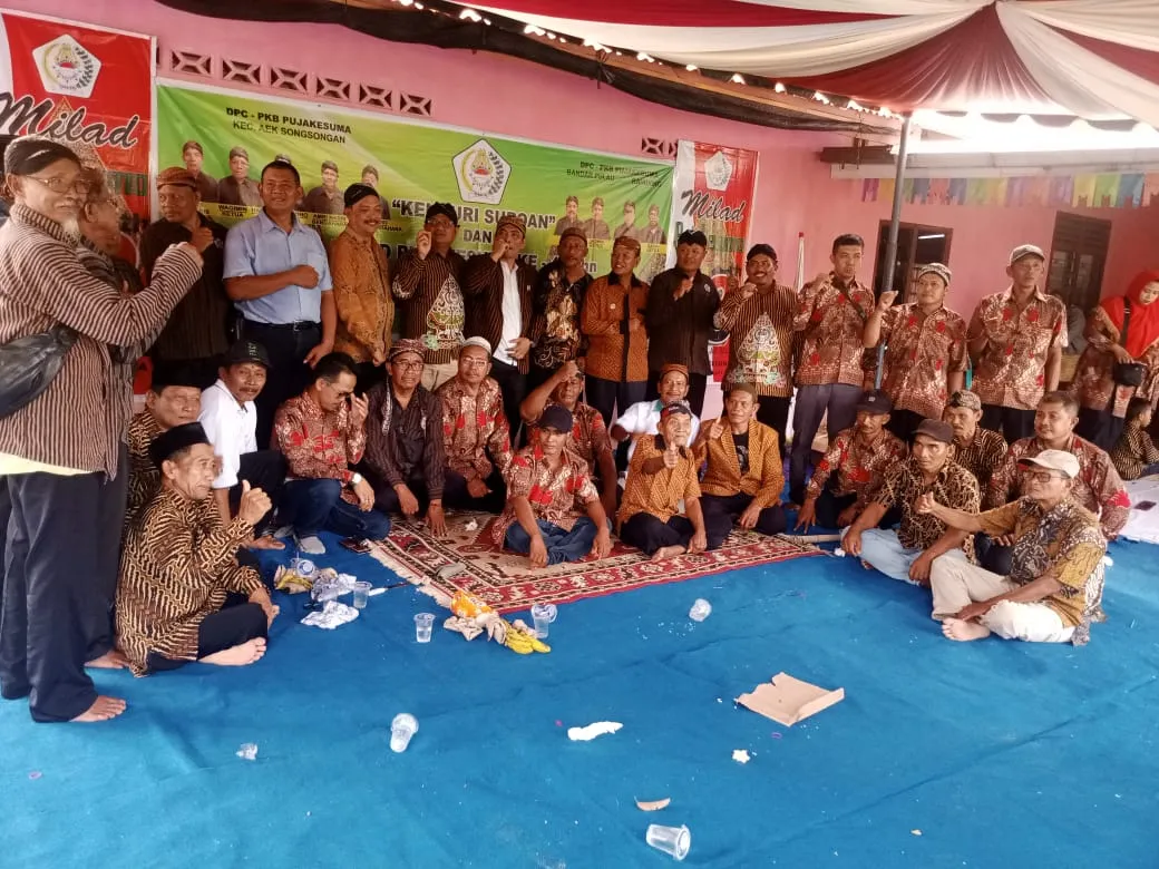 Rianto Dan Joko Hadiri Kenduri Suroan Dan Milad Pujakrsuma di Aek Songsongan
