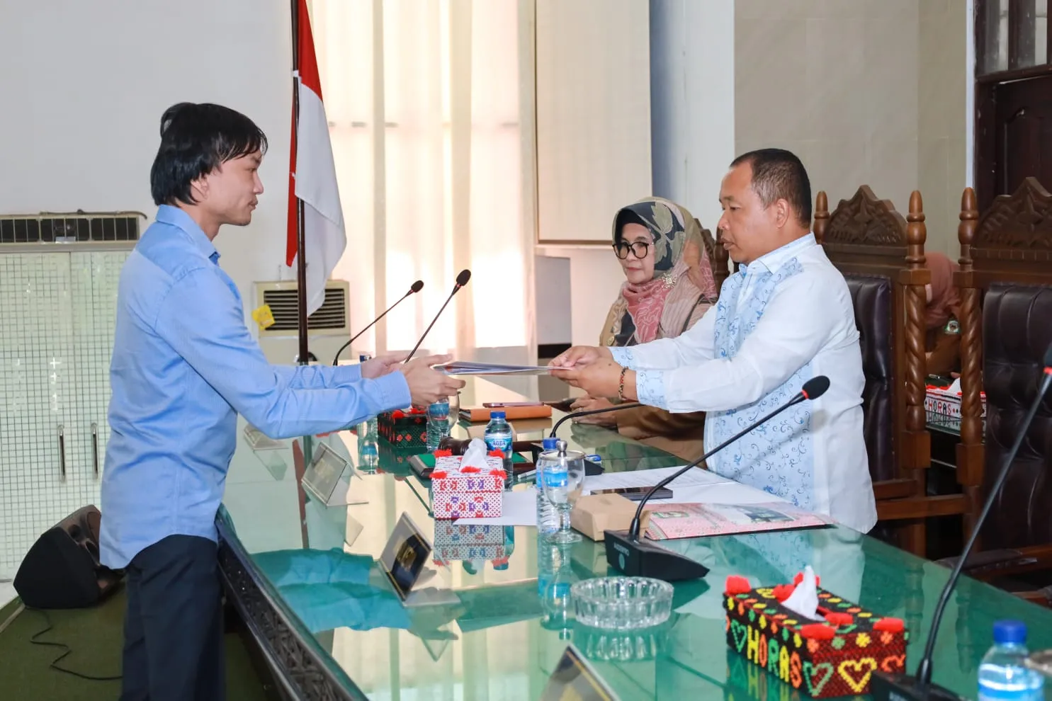 Wali Kota Pematang Siantar Hadiri Pandangan Umum Fraksi Tentang Ranperda APBD Tahun 2023