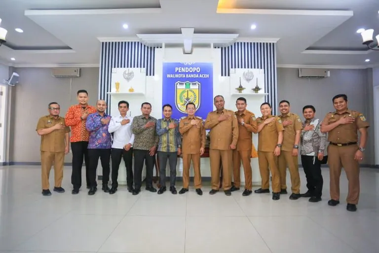Pj Wali Kota Banda Aceh Terima Audiensi Komisioner KIP 2023-2028
