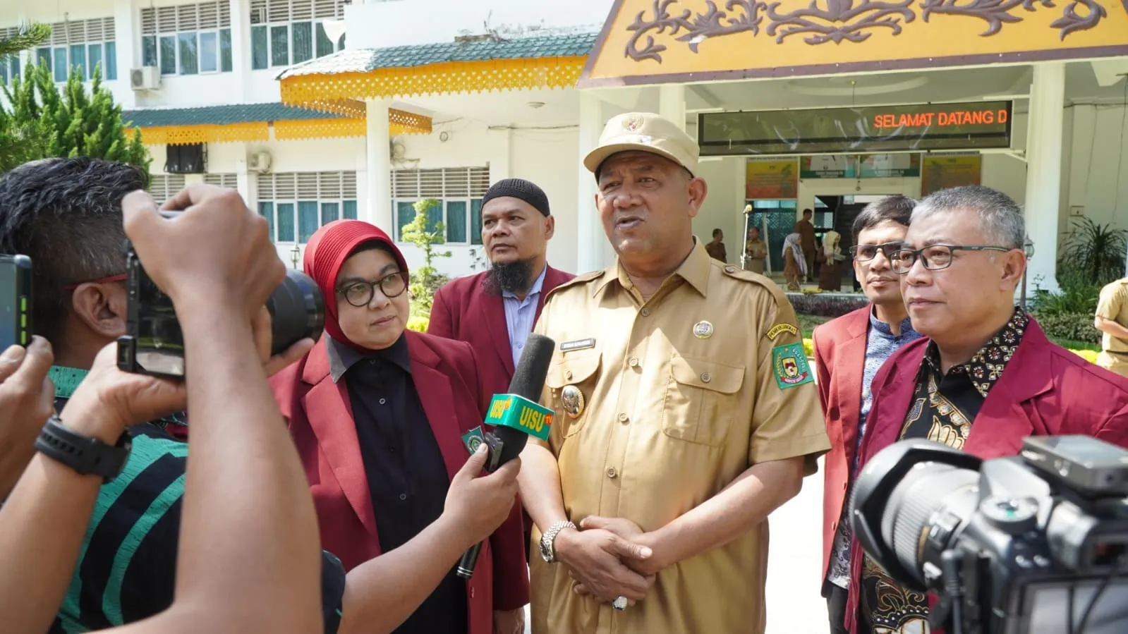 Kabupaten Langkat Lokasi KKN Tematik Ratusan Mahasiswa UISU 
