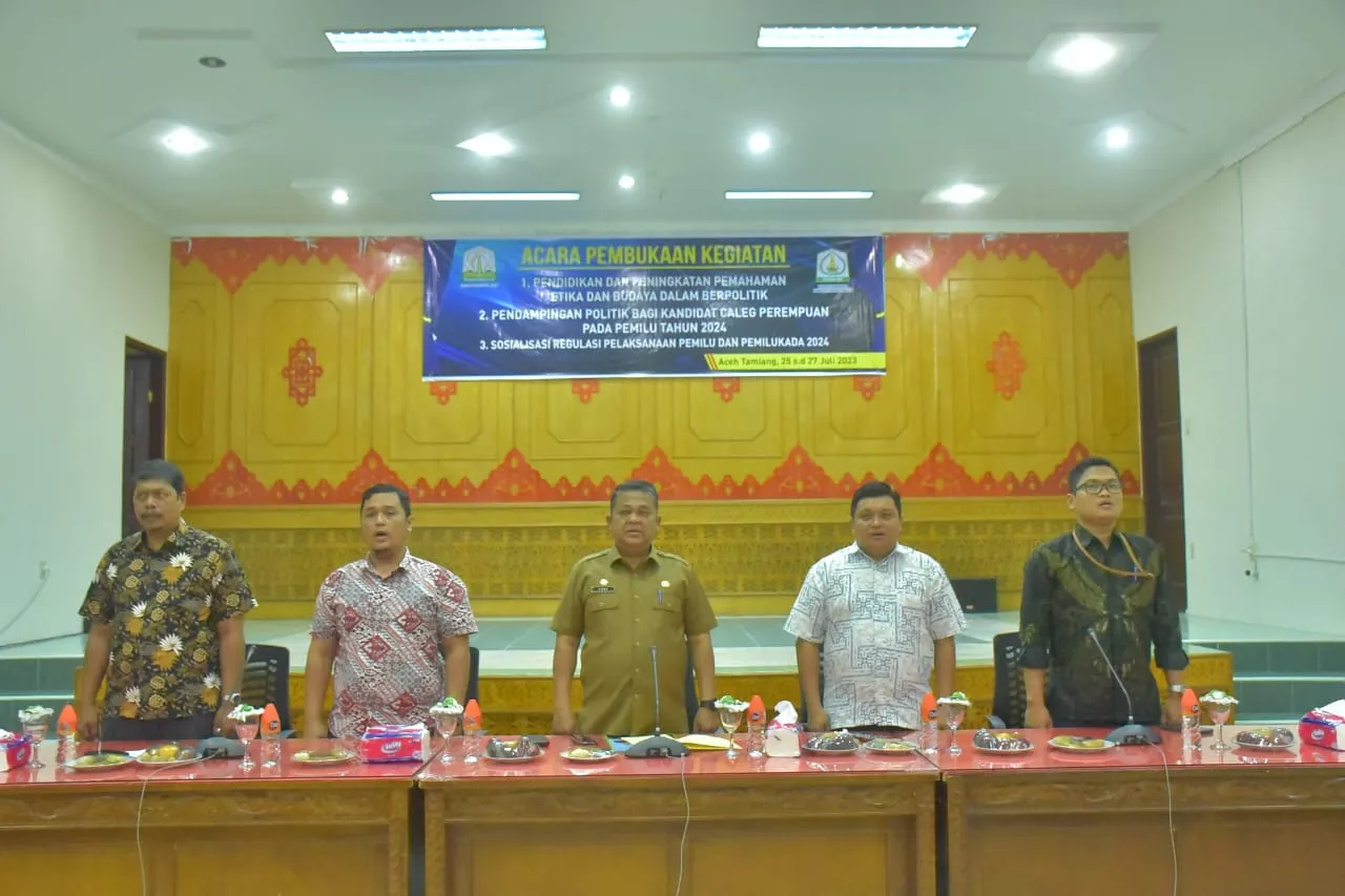 Sekda Aceh Tamiang Buka Kegiatan Pendidikan Dan Peningkatan Pemahaman Etika Budaya Berpolitik