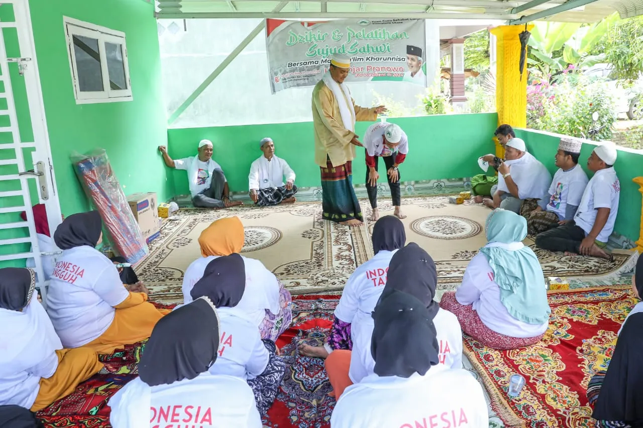 Tuan Guru Ganjar Gelar Pelatihan Sujud Sahwi Bagi Majelis Ta’lim di Deli Serdang