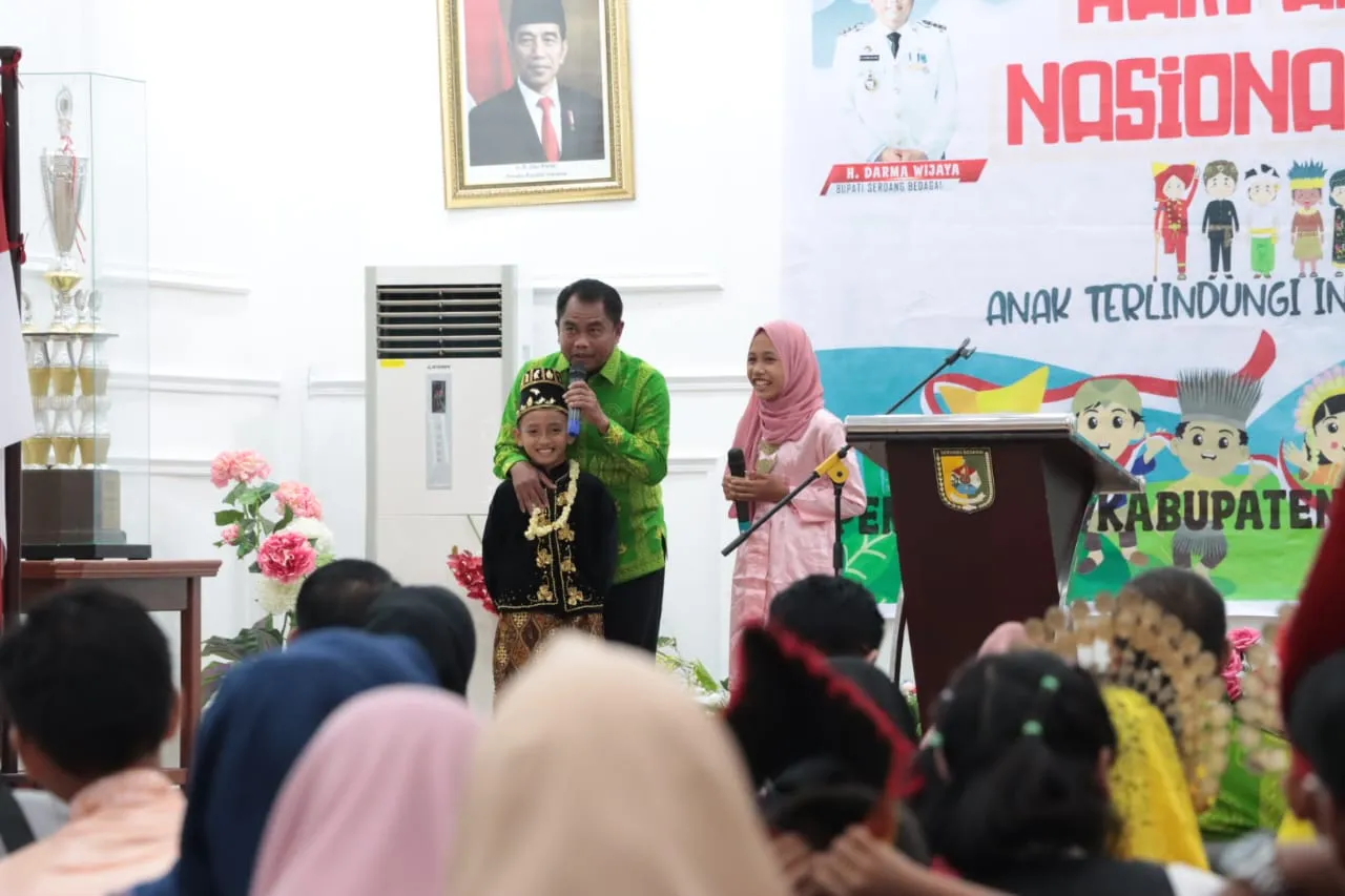 Bupati Sergai Ajak Seluruh Pihak Lindungi dan Penuhi Hak-hak Anak