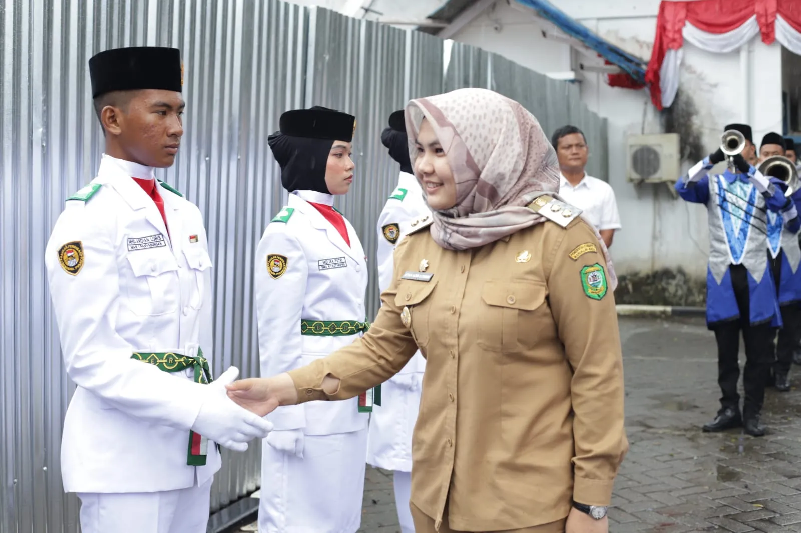 36 Anggota Paskibraka Madina Dikukuhkan
