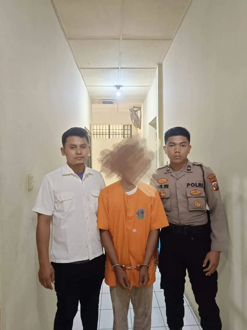 Ibarat Film Laga Di Banjartayok, Polisi Ciduk Pengedar Sabu