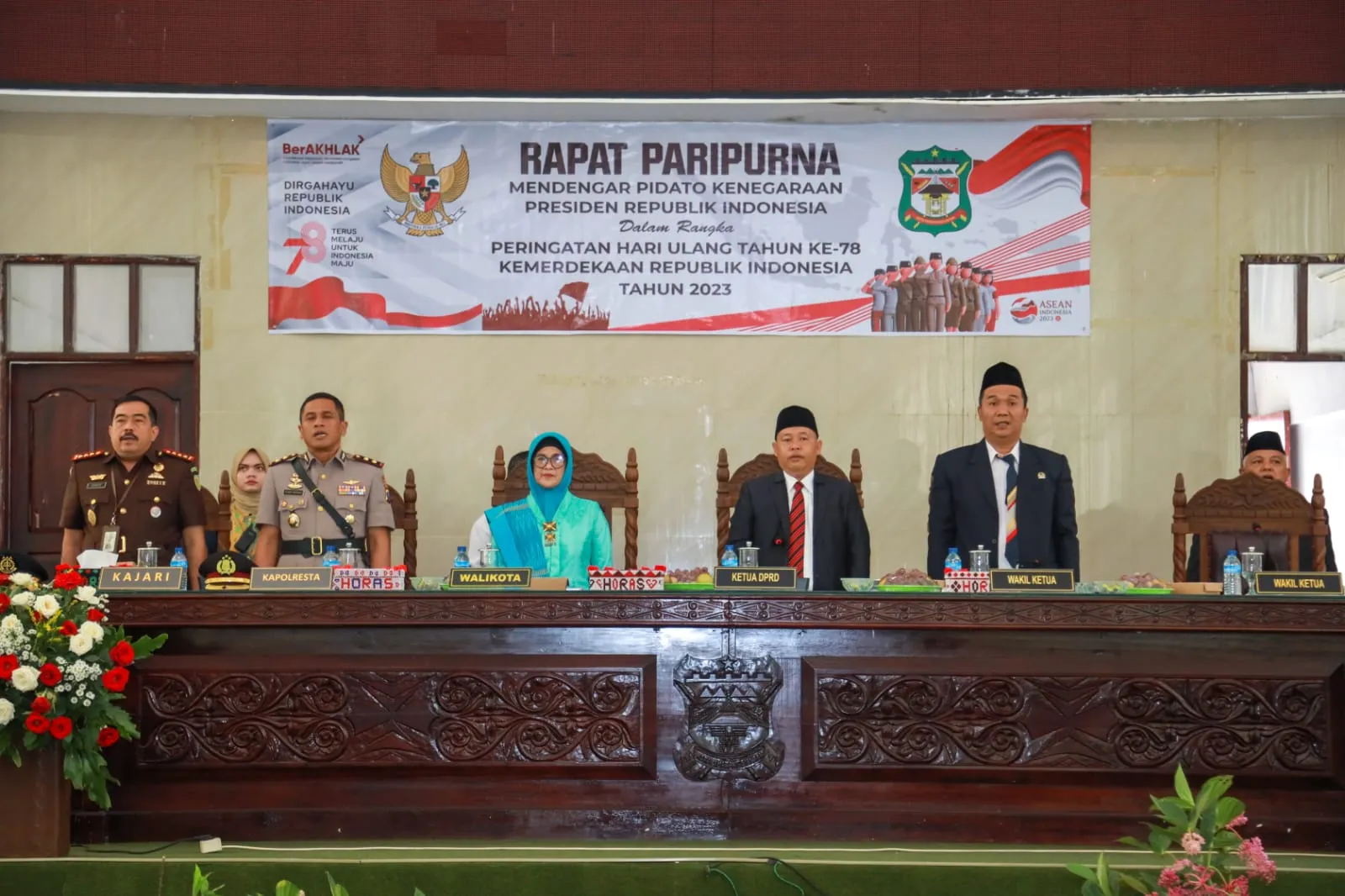Wali Kota Siantar Hadiri Rapat Paripurna Pidato Kenegaraan Presiden RI