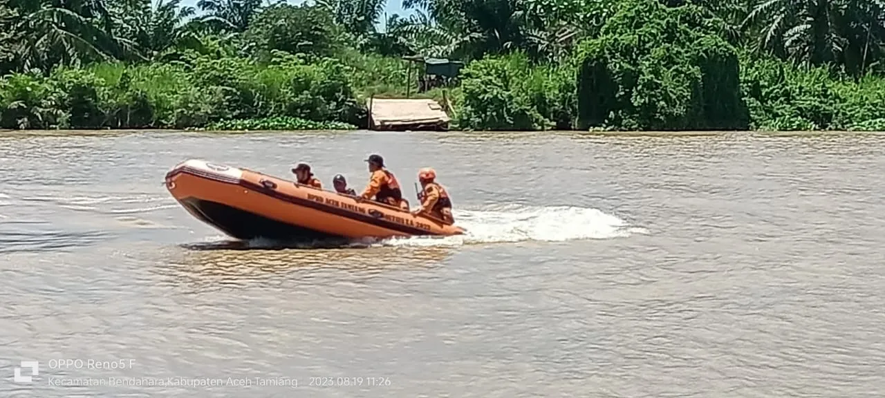 Muhammad Isa Warga Rantau Pakam Hanyut Di Sungai