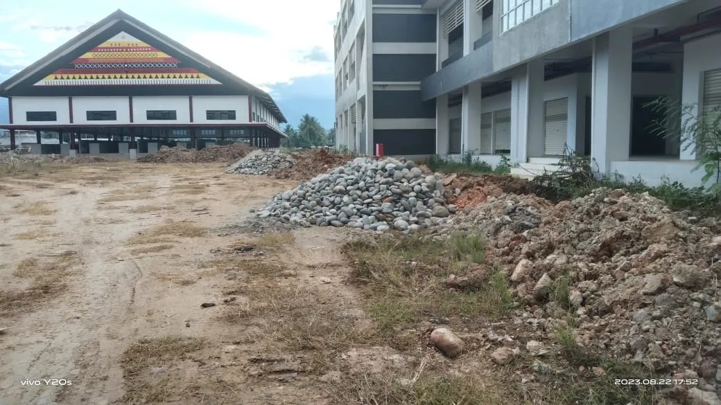 PUPR Usut Material Pembangunan Drainase Pasar Baru Panyabungan