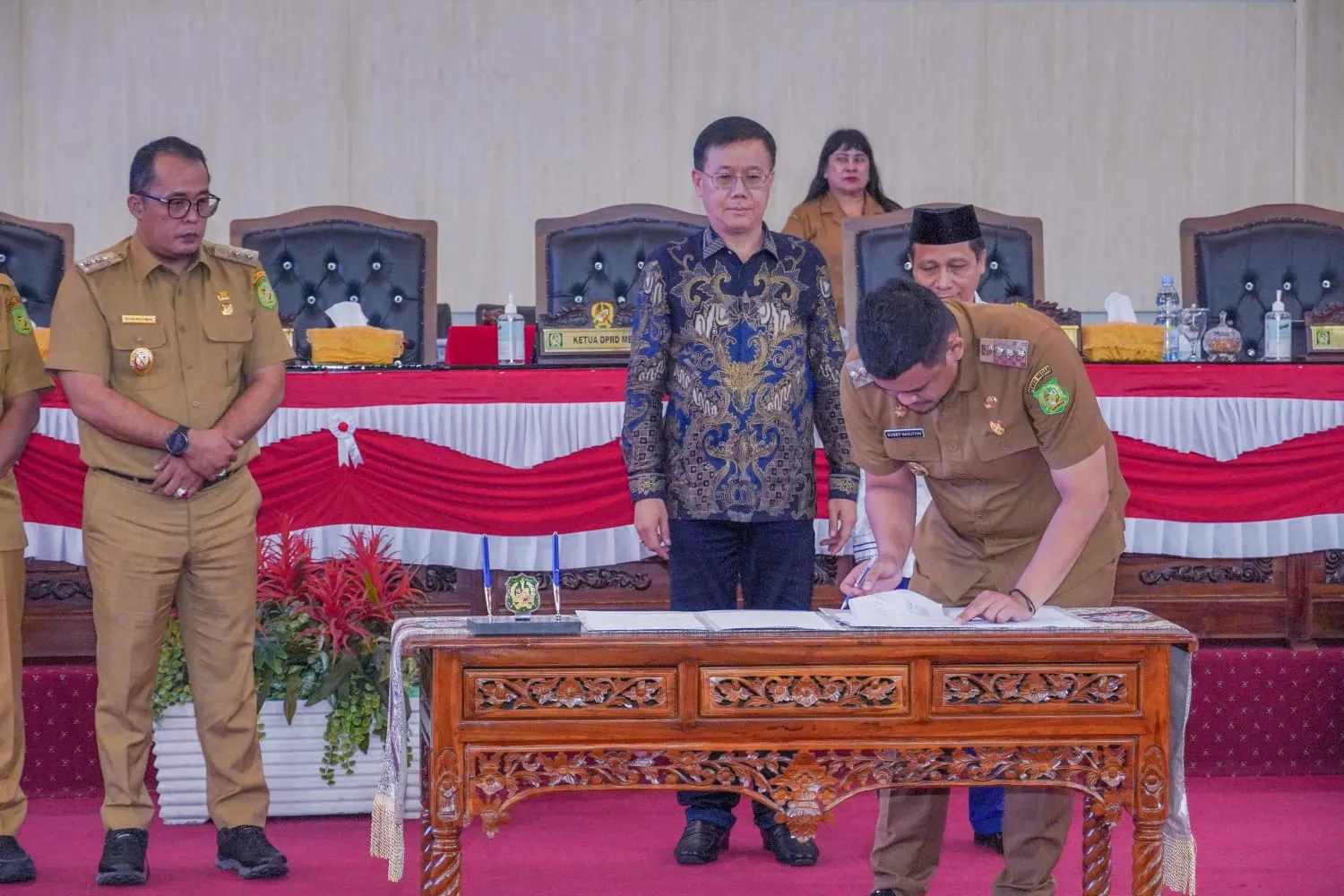 Nota Kesepakatan KUA PPAS RAPBD 2024 Kota Medan Ditandatangani