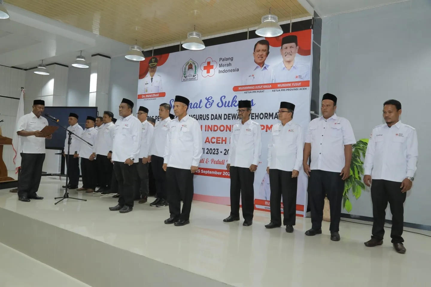 Junadi Rasyid Kembali Pimpin PMI Aceh Barat