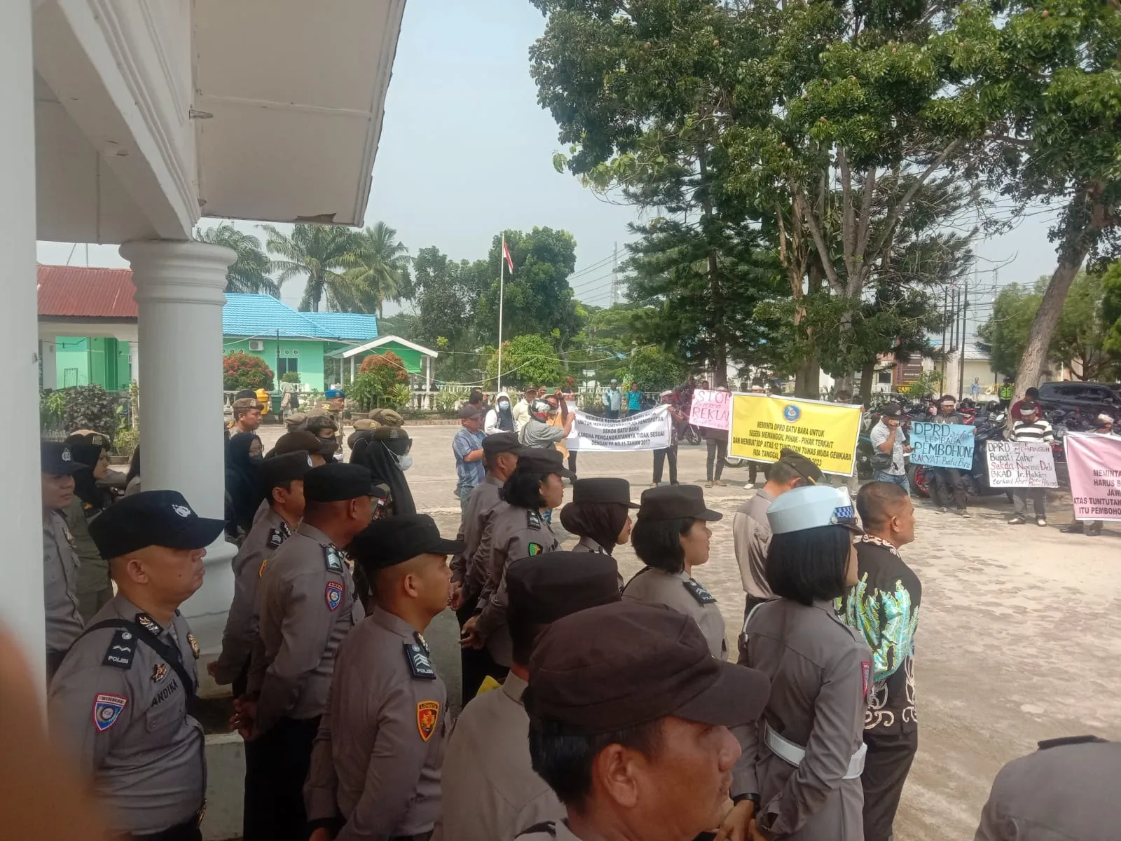 Kembali Unras" TMG Tantang Bupati Batu Bara