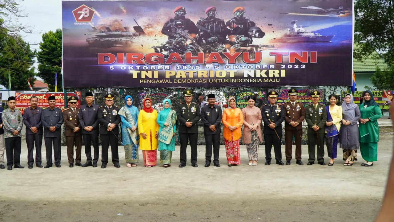 Kodim 0203 Langkat  Peringati HUT Ke 78 TNI 