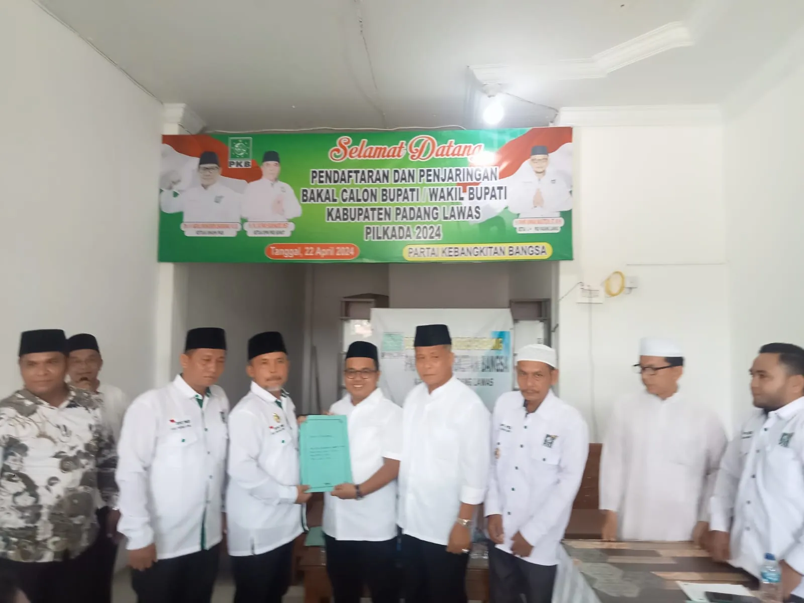 Sarmadan - Ifdal Hasayangan Mendaftar Ke DPC PKB Palas