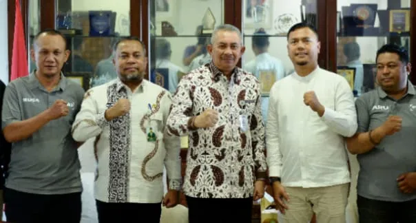 Terima Pengurus FWP,  Pj Sekdaprov Sumut Tegaskan Wartawan Mitra Strategis Pemerintah