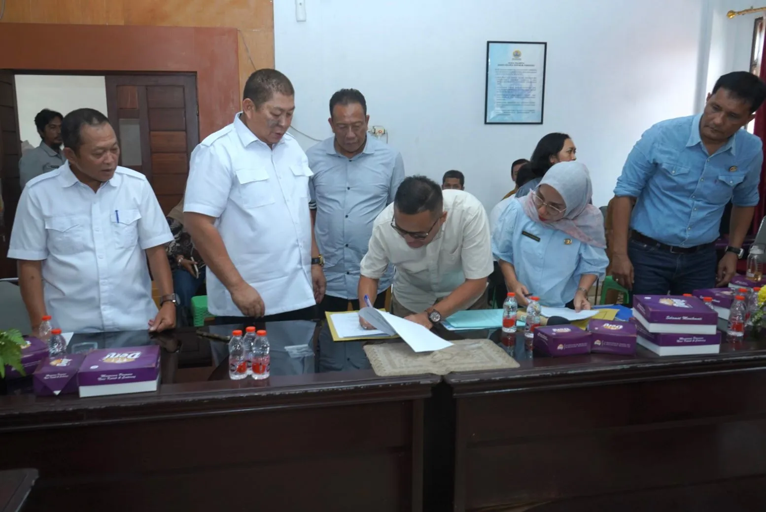 Sekdakab Asahan Hadiri Rapat Pembahasan Sinkronisasi Revisi RTRW