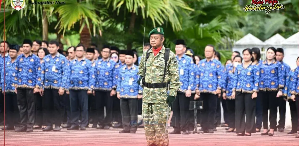 Pemkab Nias Gelar Upacara Peringatan Hari Kebangkitan Nasional Ke 188