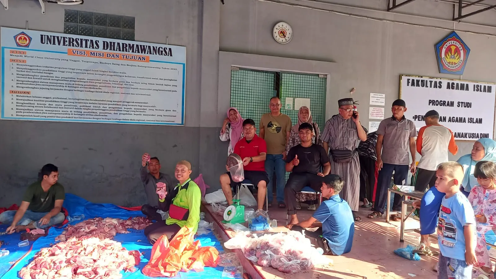 770 Kupon Daging Kurban Dibagikan, Semangat Iduladha Warnai Undhar Medan