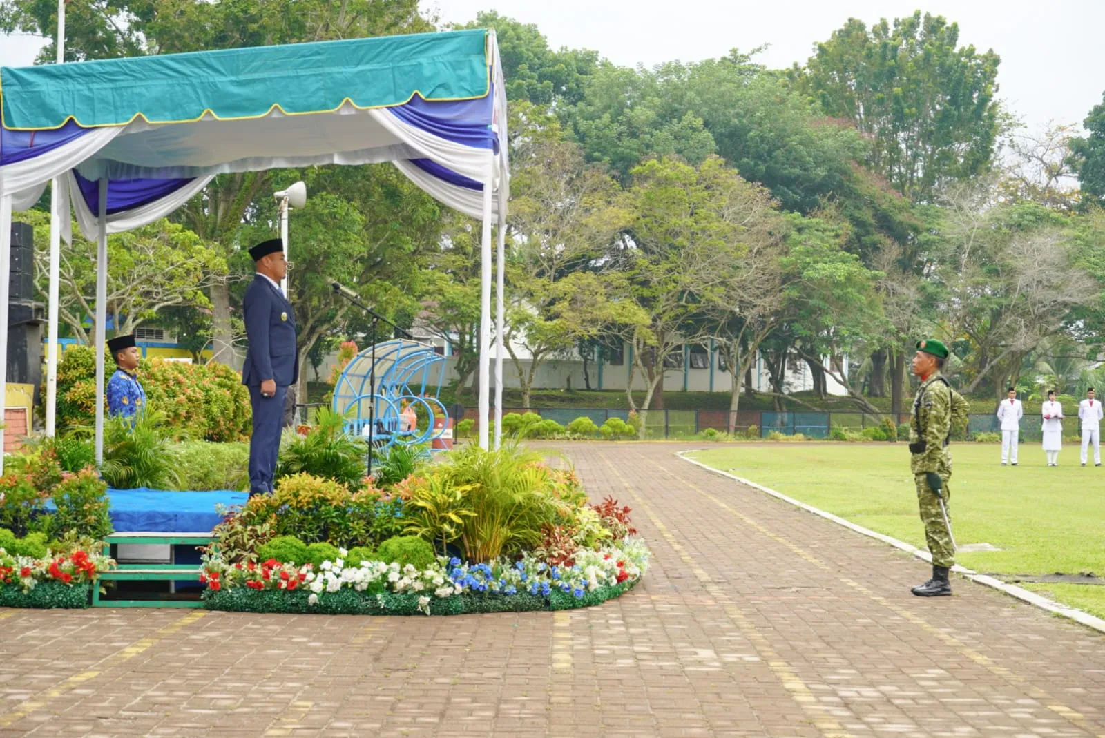 Wabup Batubara Pimpin Upacara Peringatan Harkitnas Ke 118