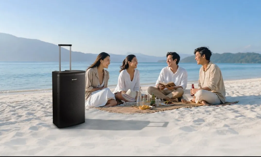 Sharp Indonesia Hadirkan Professional Portable Speaker Terbaru