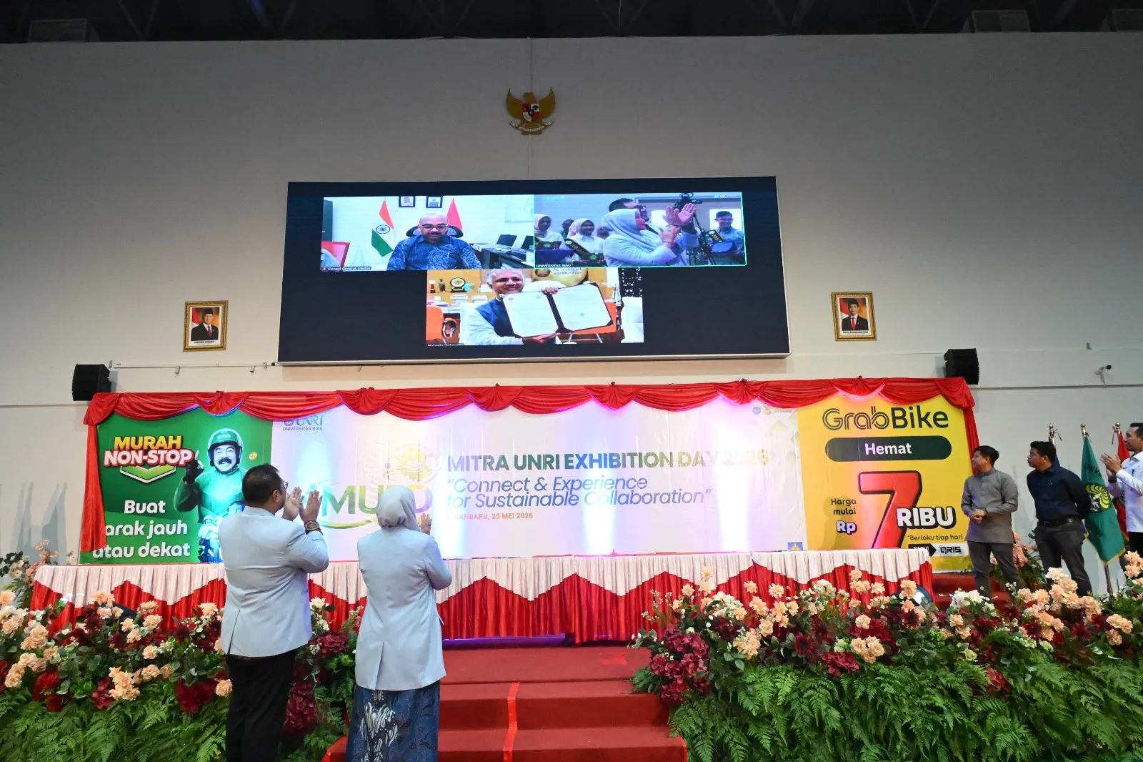 Universitas Nalanda India Dan UNRI MoU Perkuat Kerja Sama Akademik
