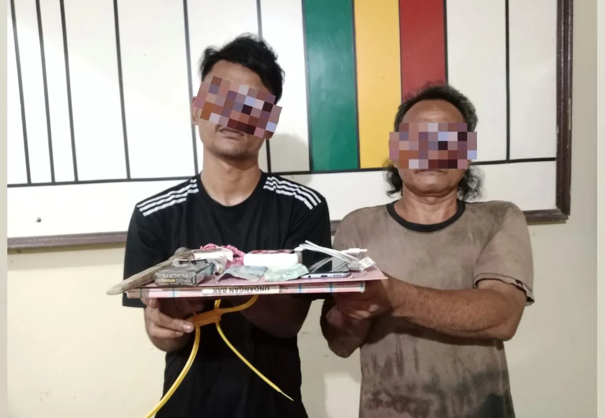 Dua Orang Terlibat Sabu  Diciduk Polsek Lawe Sigala-gala Polres Aceh Tenggara