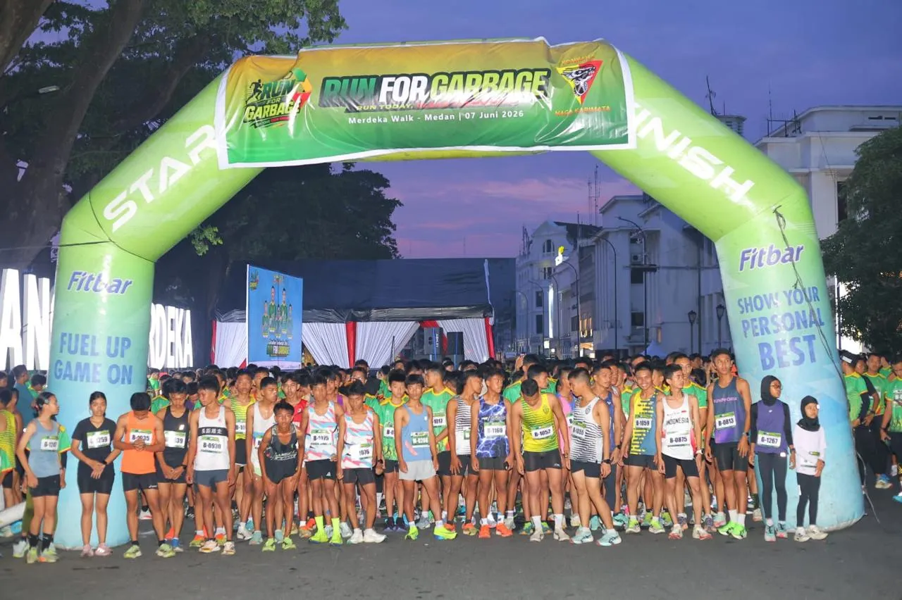 Pemko Medan Dukung Run For Garbage 2026