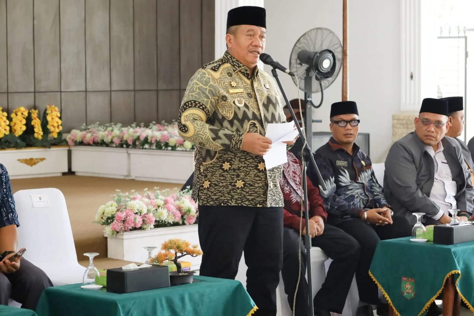 Bupati Asahan Berangkatkan 60 Orang Kafilah Mengikuti MTQ Ke Provsu