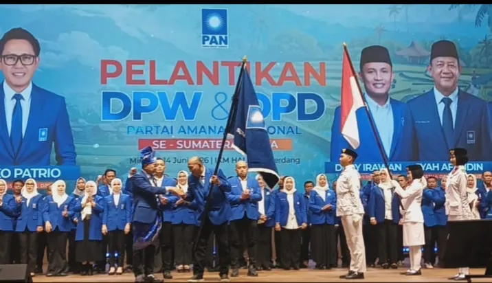Lagu Terajana Dan Mati Lampu Yang Dibawakan Lesti, Meriahkan Pelantikan DPW dan DPD PAN se Sumut