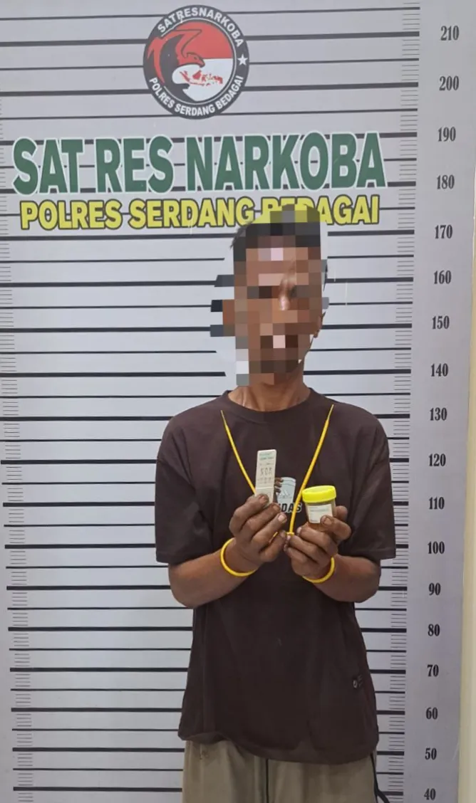 Respon Aduan Masyarakat di Medsos  Polres Sergai Amankan Pria Pemilik Sabu di Teluk Mengkudu