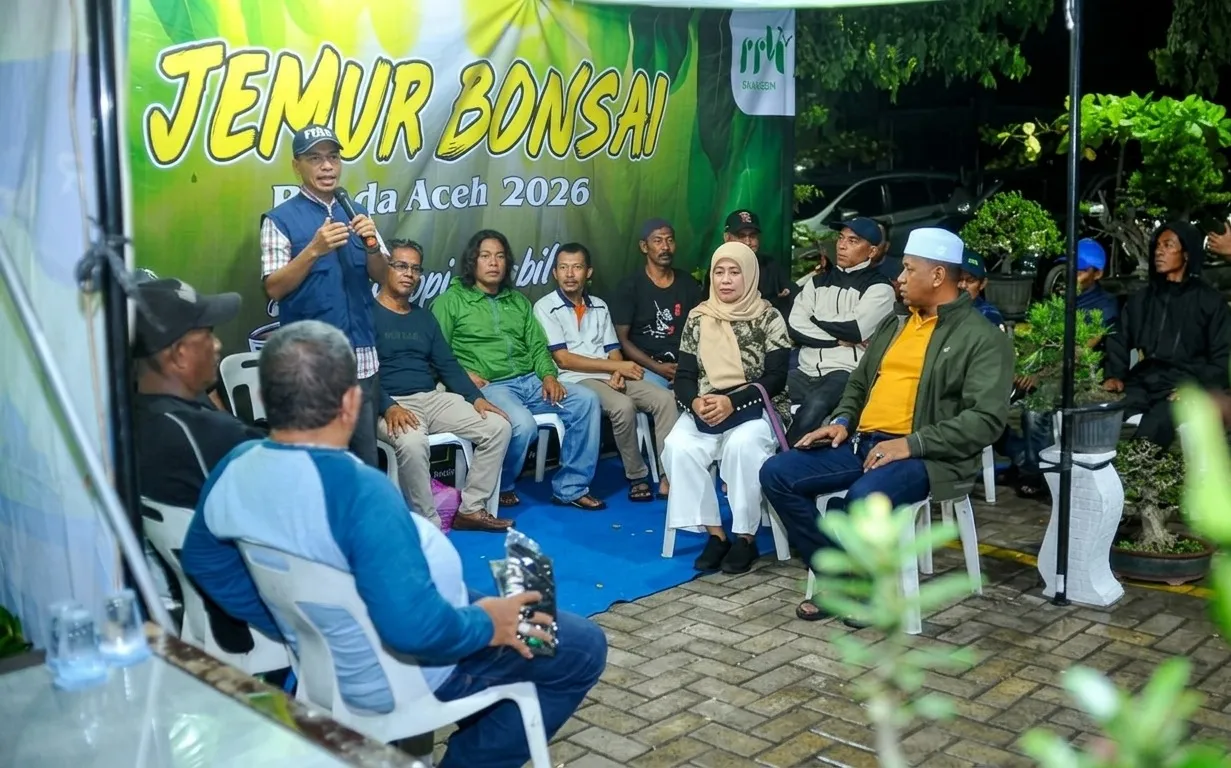 Pameran "Jemur Bonsai" di Banda Aceh, Ajang Silaturahmi dan Edukasi Bagi Masyarakat