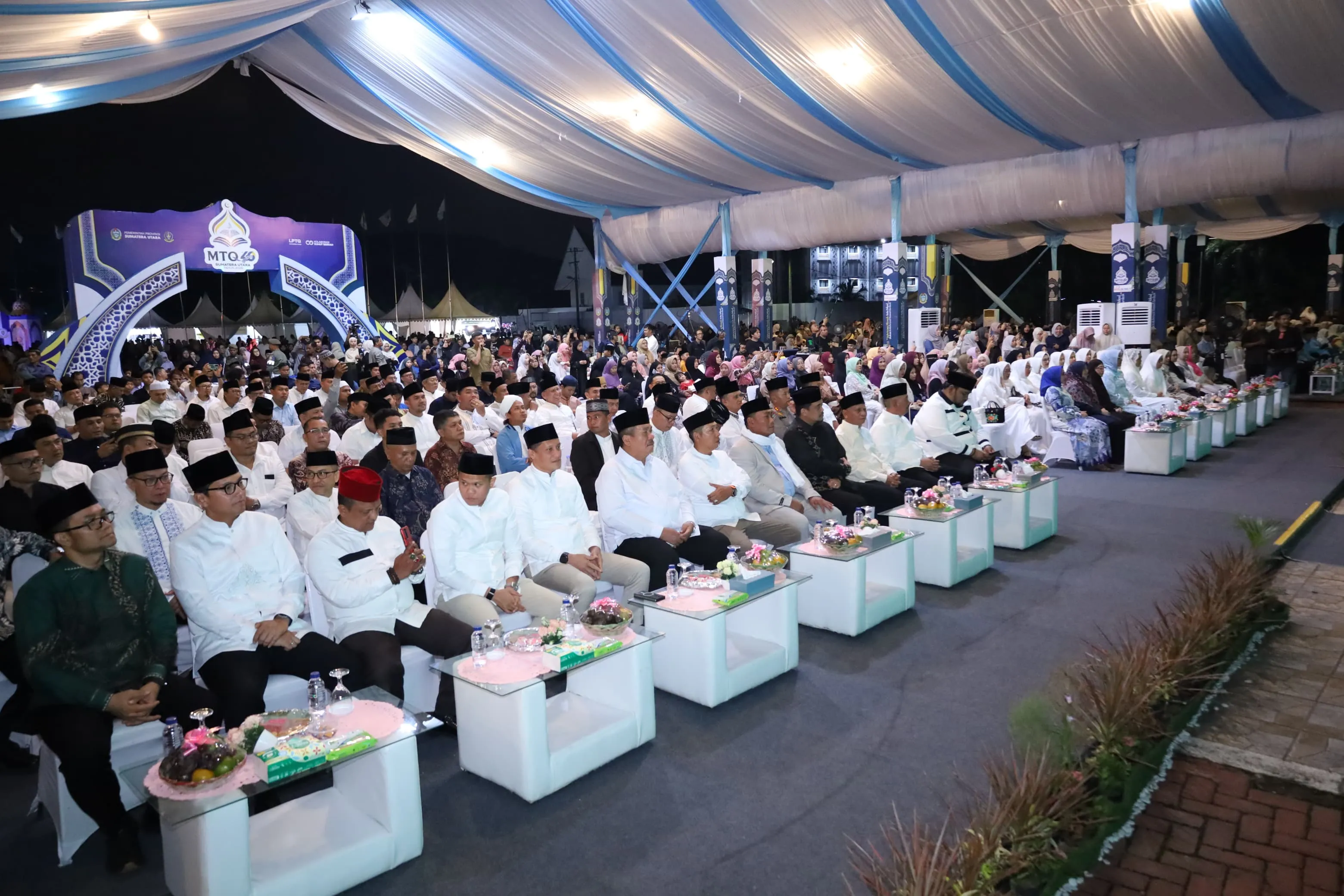 Bupati Asahan Hadiri Penutupan MTQ Ke-40 Provinsi Sumatera Utara