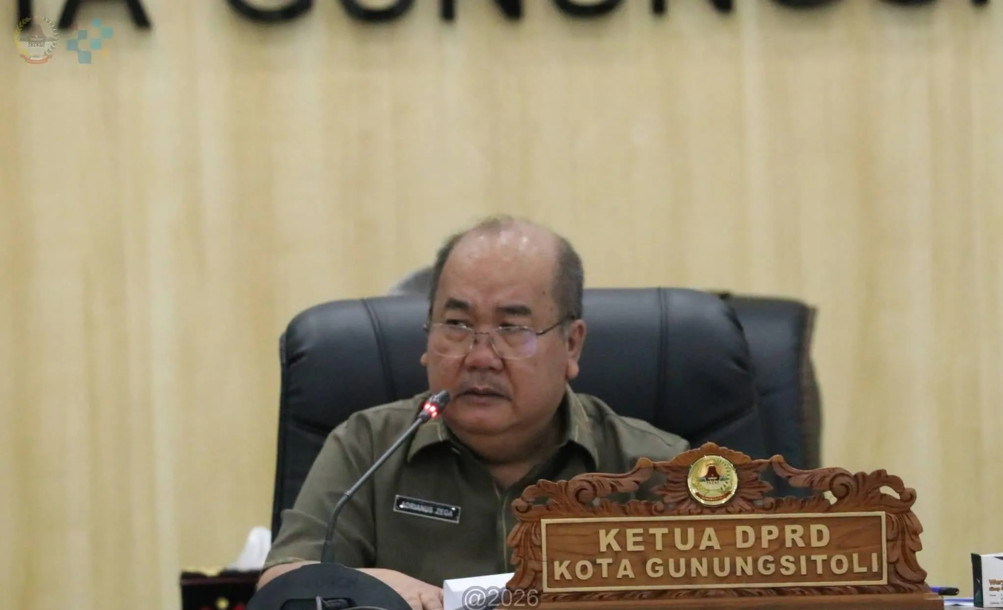 Ketua DPRD Kota Gunungsitoli Sampaikan Silpa itu Wajar, Jawaban Wali Kota Cukup Jelas